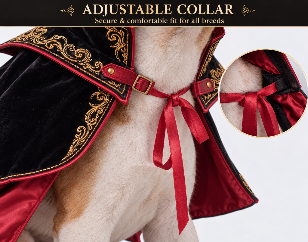 Halloween Pet Vampire Costume